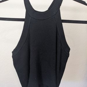 Brandy Melville black halter top